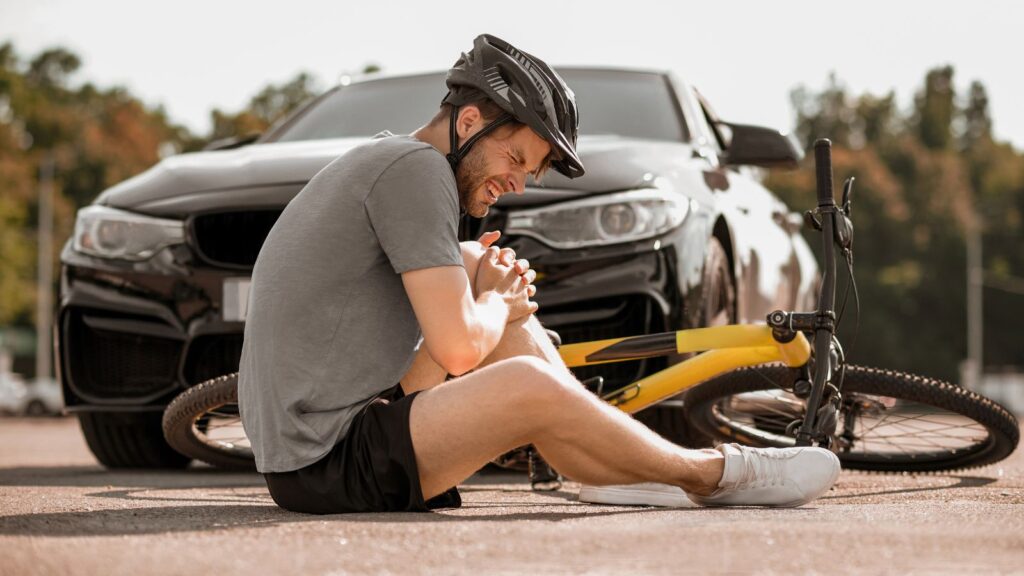 Cyclist Hit by a Car In The UK